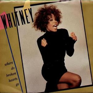 Whitney Houston : Where Do Broken Hearts Go (7", Single)