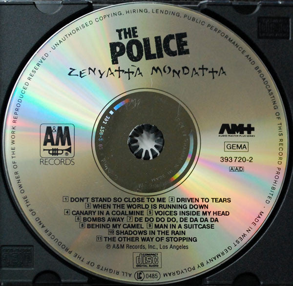 The Police : Zenyatta Mondatta (CD, Album, RE, PDO)