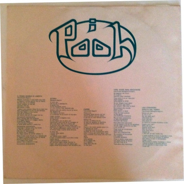 Pooh : Poohlover (LP, Album, RE)