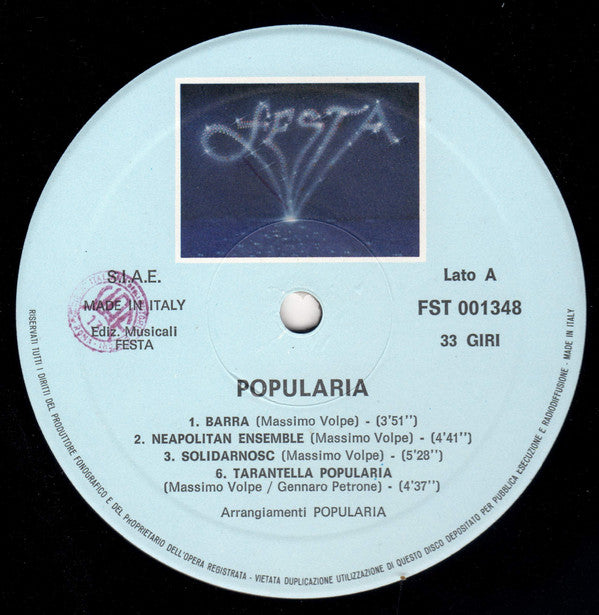 Popularia : Popularia (LP)