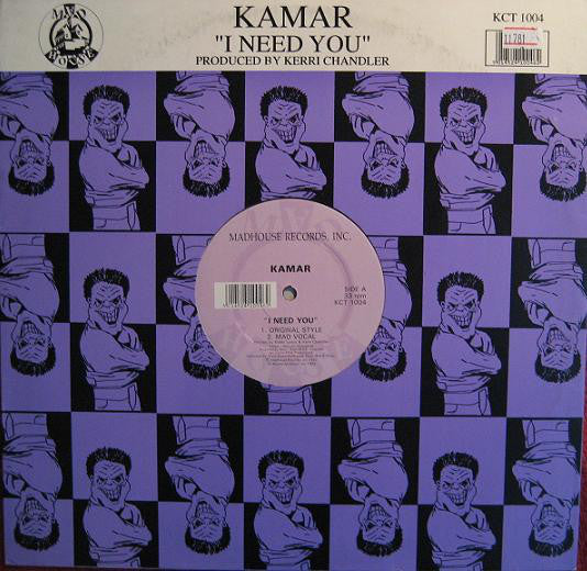 Kamar : I Need You (12")