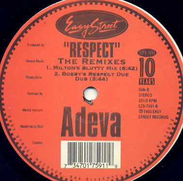 Adeva : Respect - The Remixes (12")