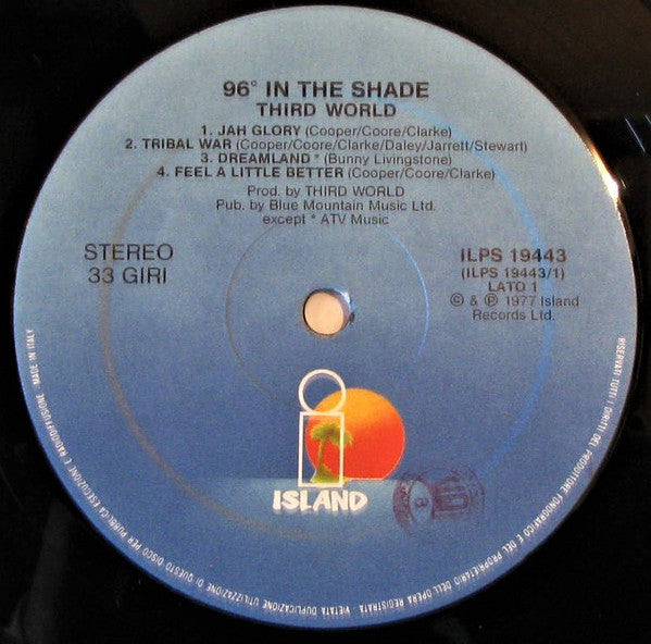 Third World : 96° In The Shade (LP, Album)