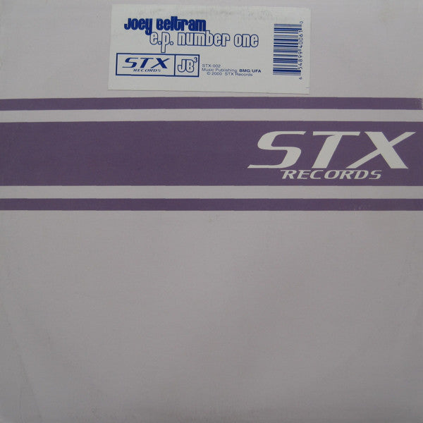 Joey Beltram : E.P. Number One (12", EP)