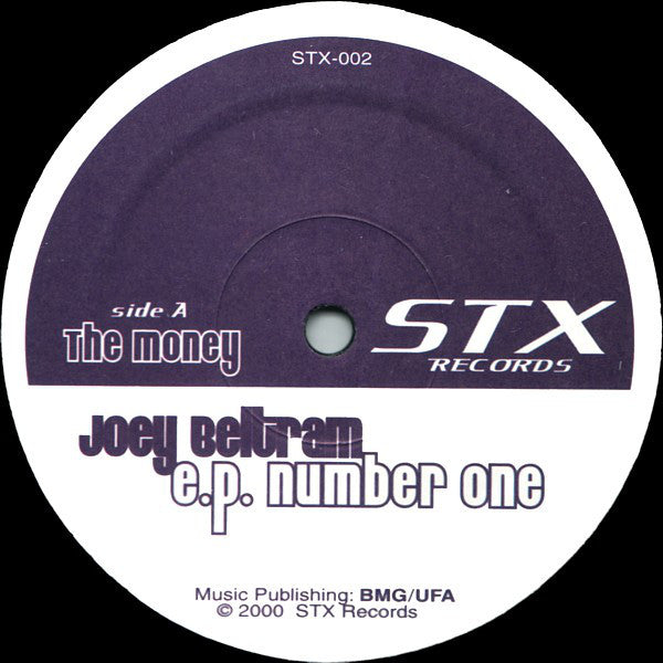 Joey Beltram : E.P. Number One (12", EP)