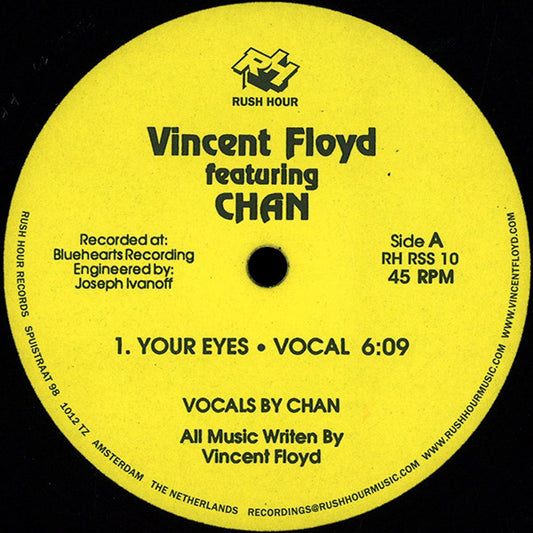 Vincent Floyd Featuring Chan : Your Eyes (12", RE)