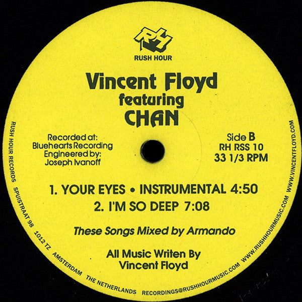 Vincent Floyd Featuring Chan : Your Eyes (12", RE)