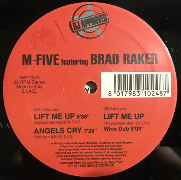 M-Five : Lift Me Up (12")