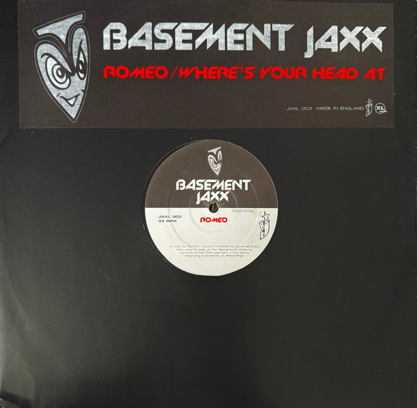 Basement Jaxx : Romeo / Where's Your Head At (12", Ltd)