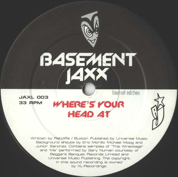 Basement Jaxx : Romeo / Where's Your Head At (12", Ltd)