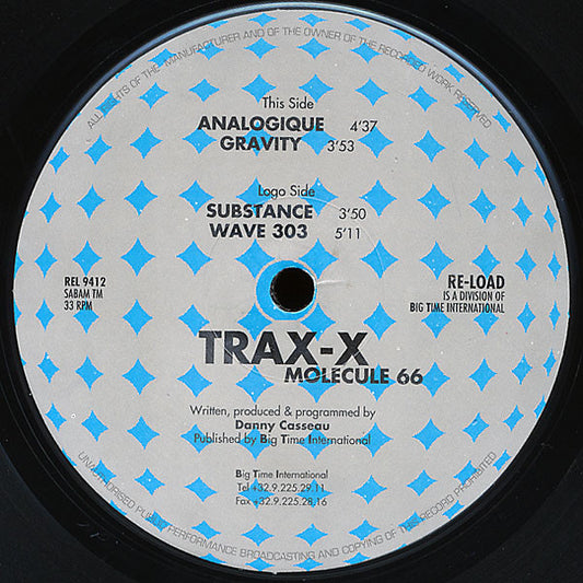 Trax-X : Molecule 66 (12")