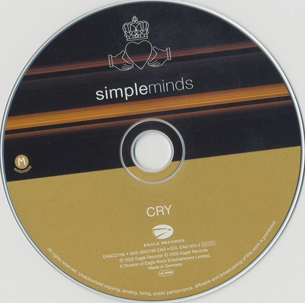 Simple Minds : Cry (CD, Album)