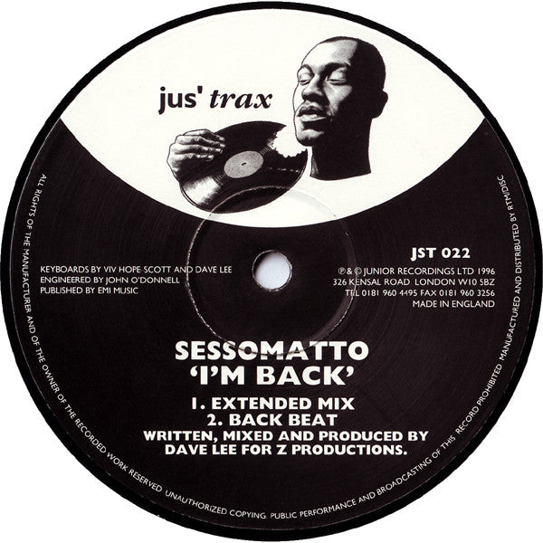 Sessomatto : I'm Back (12")