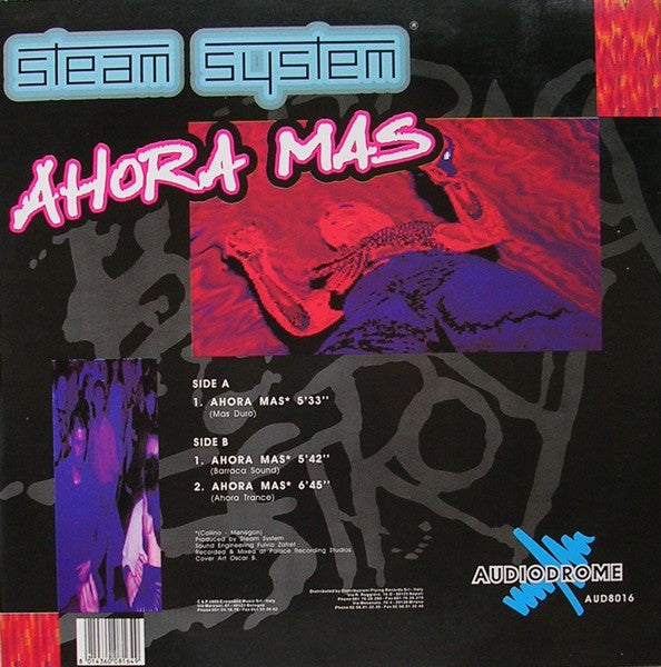 Steam System : Ahora Mas (12", Maxi)