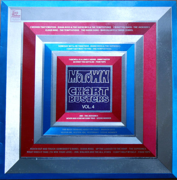 Various : Motown Chartbusters Vol. 4 (LP, Album, Comp, Lab)