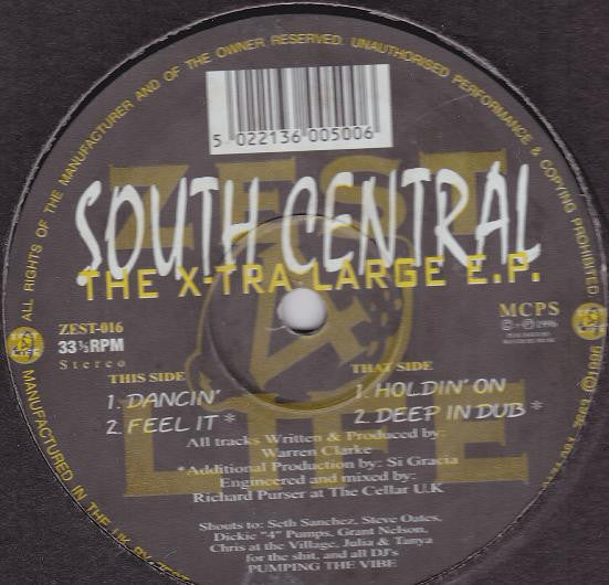 South Central (2) : The X-Tra Large EP (12", EP)