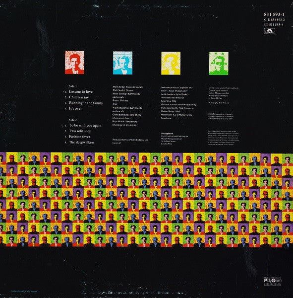 Level 42 : Running In The Family (LP, Album)