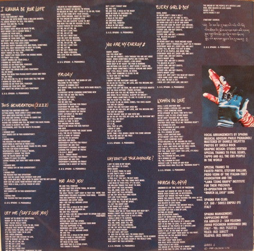 Spagna* : You Are My Energy (LP, Album)