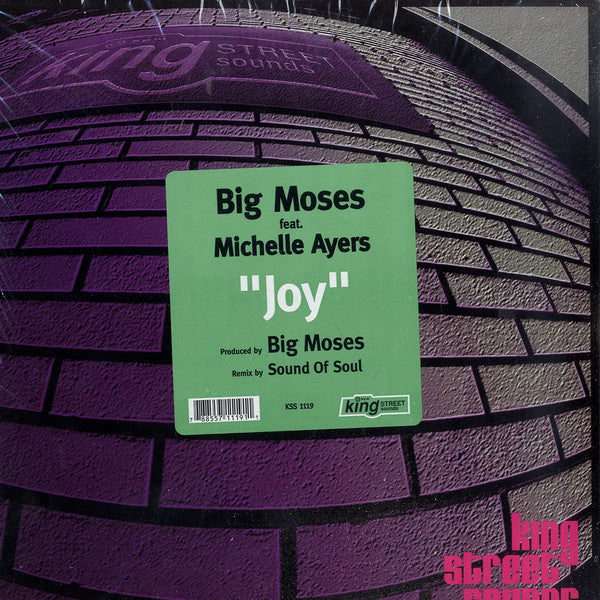 Big Moses Feat. Michelle Ayers : Joy (12")