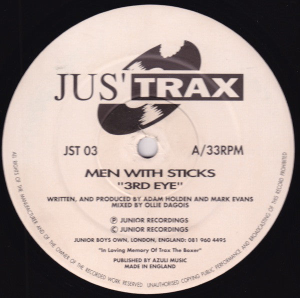 Men With Sticks : 3rd Eye (12")