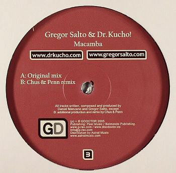 Gregor Salto & Dr. Kucho!* : Macamba (12")