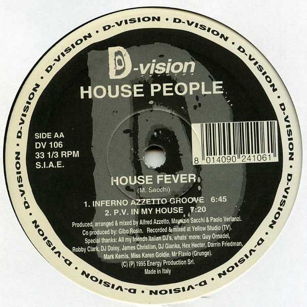 House People (2) : Go De Funk / House Fever (12")