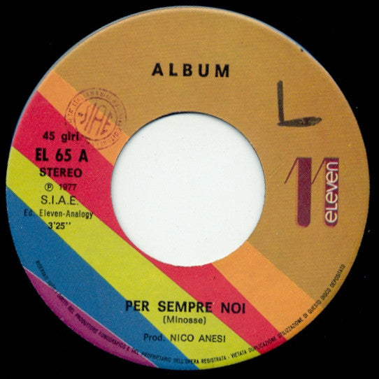 Album (3) : Per Sempre Noi (7")
