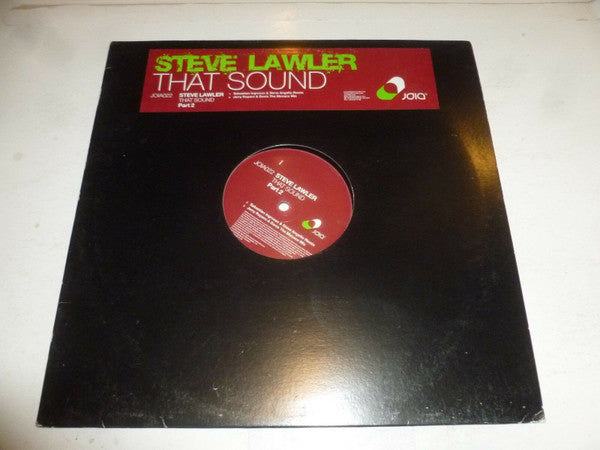 Steve Lawler : That Sound (Part 2) (12")