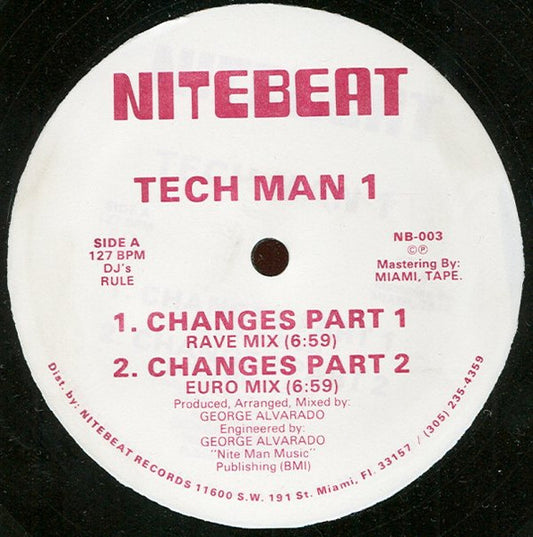 Tech Man 1 : Changes (12")