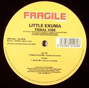 Little Exuma : Tribal Vibe (12")