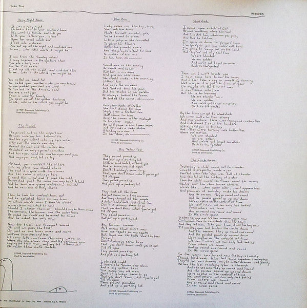 Joni Mitchell : Ladies Of The Canyon (LP, Album, RE, Gat)