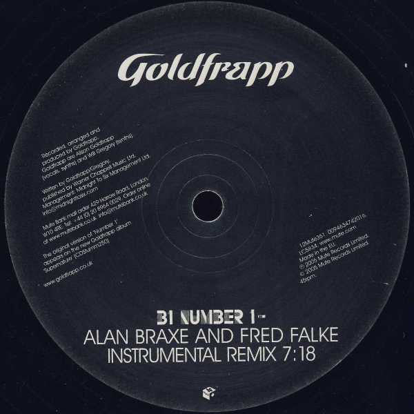 Goldfrapp : Number 1 (12", Single)