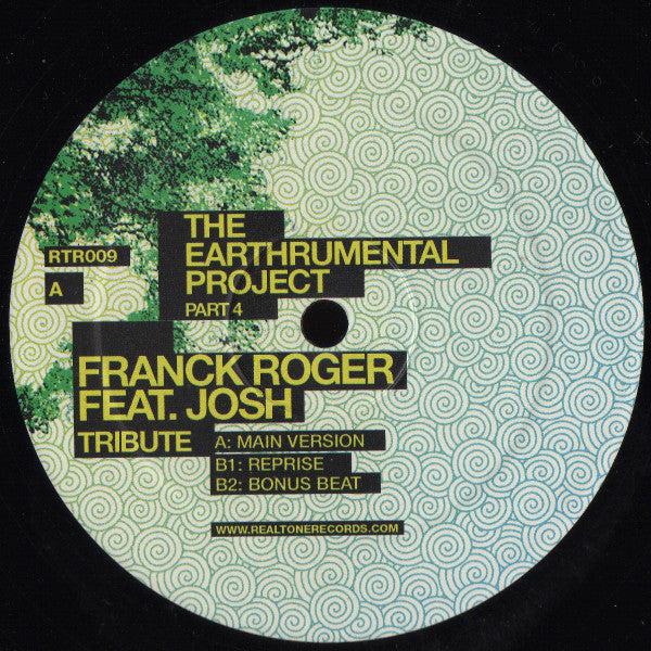 Franck Roger Feat. Josh Colow : The Earthrumental Project Part 4 (12")