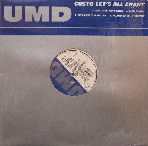 Gusto : Let's All Chant (12")