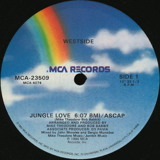 Westside (5) : Jungle Love (12", Single)