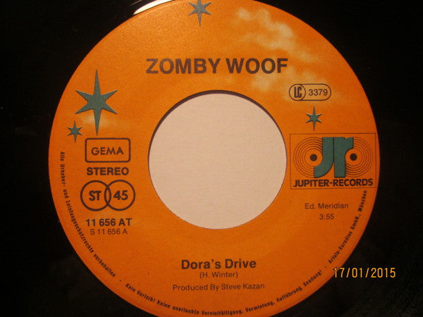 Zomby Woof : Dora's Drive / Mary Walking Through The Woods (7", Single)