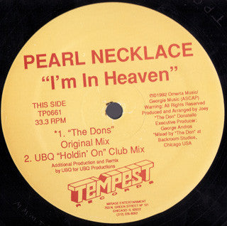 Pearl Necklace (4) : I'm In Heaven (12")