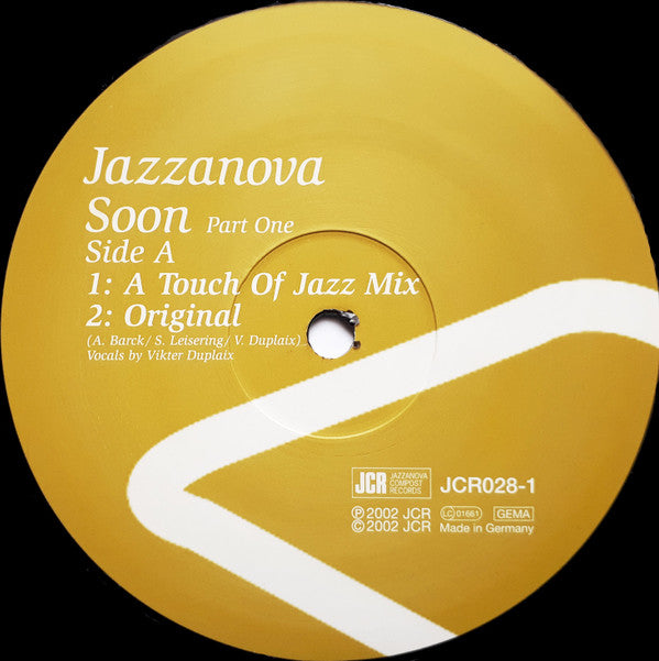 Jazzanova : Soon (Part One) (12", Single)