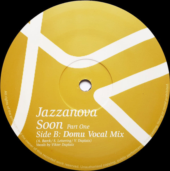 Jazzanova : Soon (Part One) (12", Single)