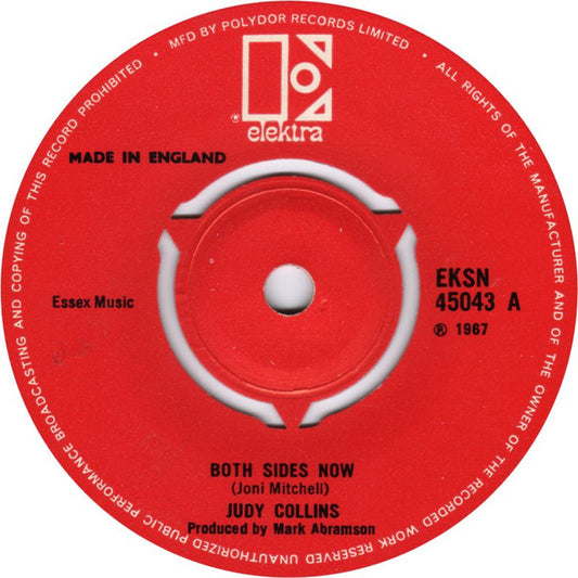 Judy Collins : Both Sides Now (7", Single, Pus)