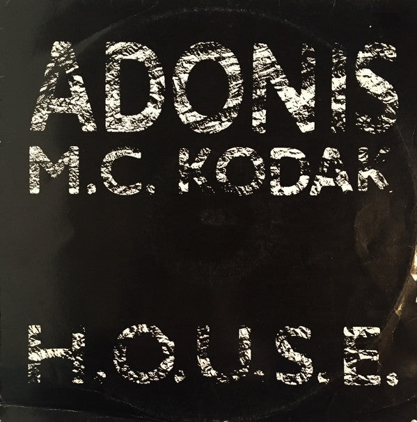 Adonis Featuring MC Kodak : H.O.U.S.E. (12")