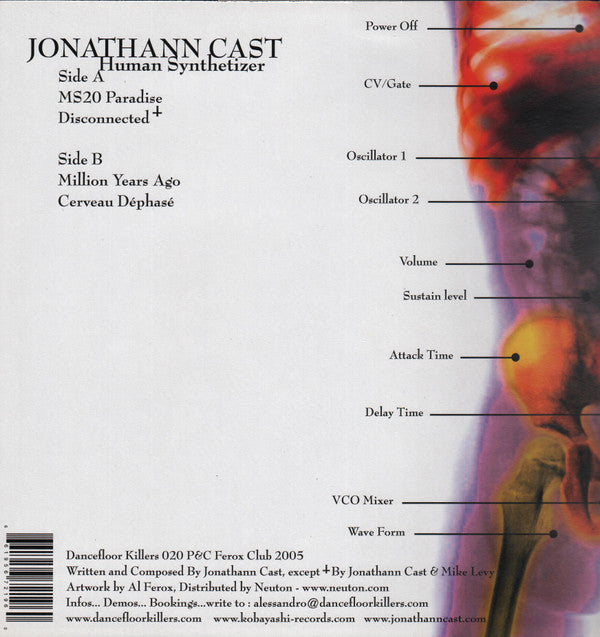 Jonathann Cast : Human Synthetizer (12")