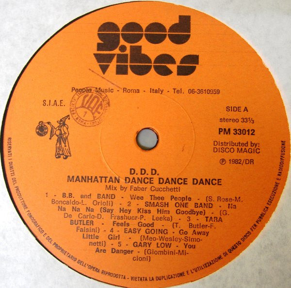 Various : D.D.D. Manhattan Dance Dance Dance (LP, Ltd, Mixed)