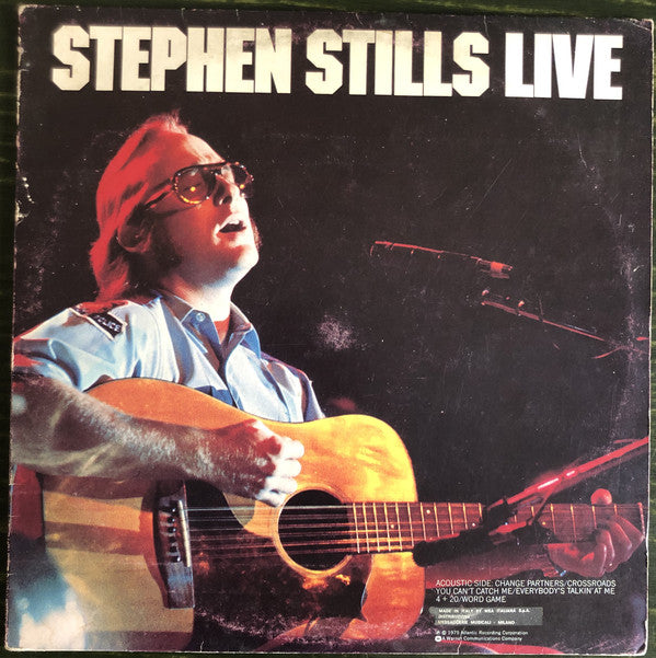 Stephen Stills : Stephen Stills Live (LP, Album)