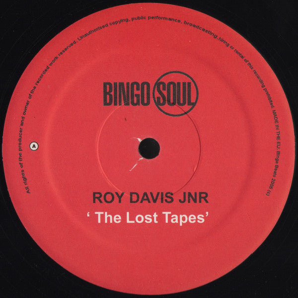 Roy Davis Jr. : The Lost Tapes (12")