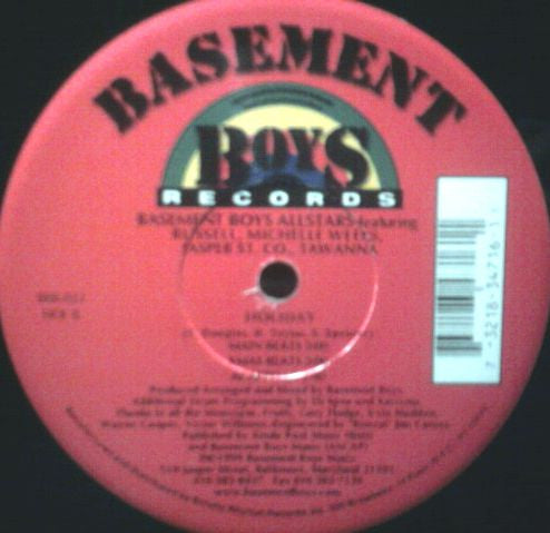 Basement Boys Allstars* : Holiday (12")