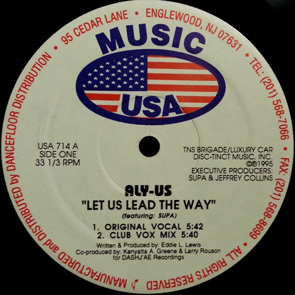 Aly-Us : Let Us Lead The Way (12")