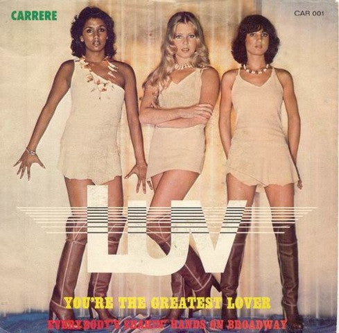 Luv' : You're The Greatest Lover (7", Single)