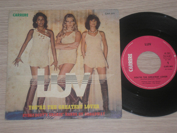 Luv' : You're The Greatest Lover (7", Single)
