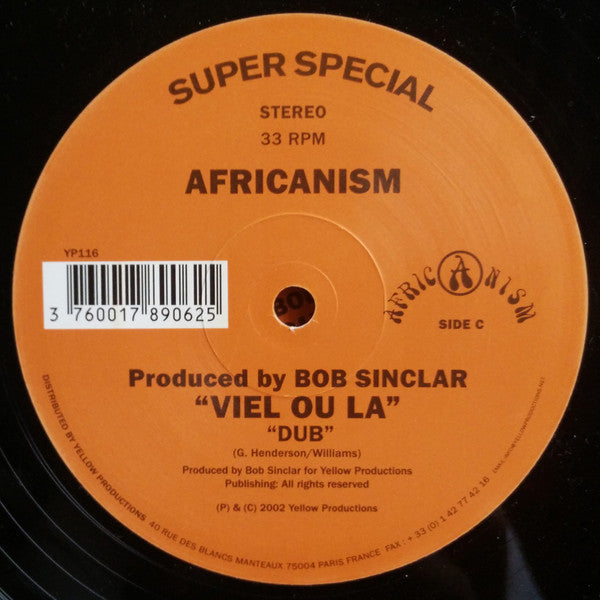 Africanism : Viel Ou La (2x12", Ora)